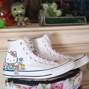 Womens converse hello kitty high tops